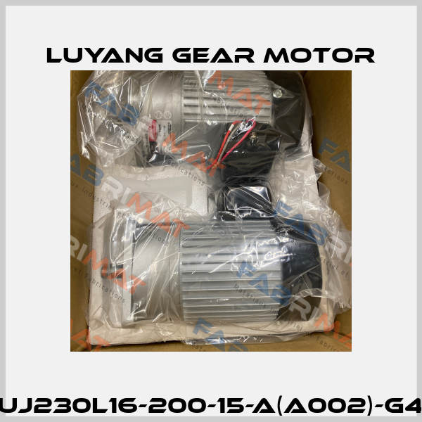 UJ230L16-200-15-A(A002)-G4 Luyang Gear Motor