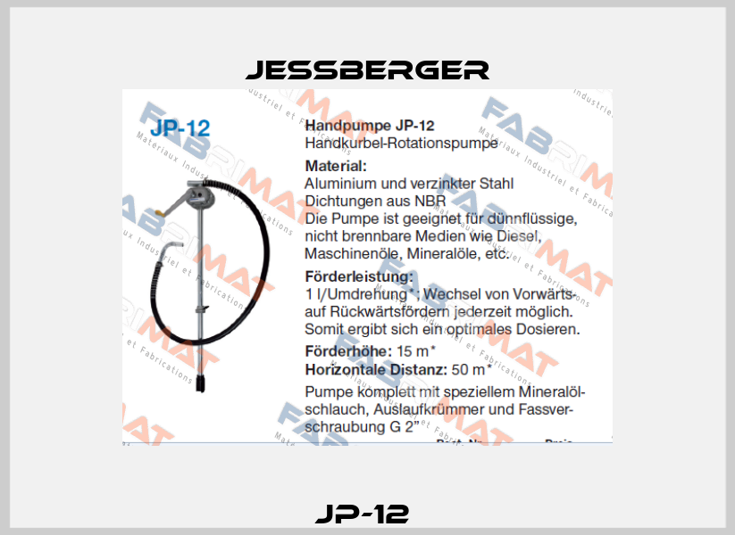 JP-12  Jessberger