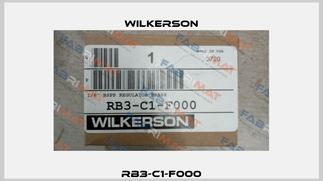 RB3-C1-F000 Wilkerson