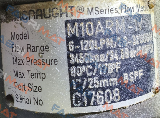 service kit for M10ARM-1V MACNAUGHT