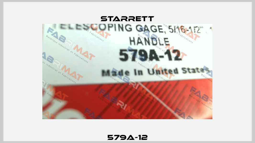 579A-12 Starrett