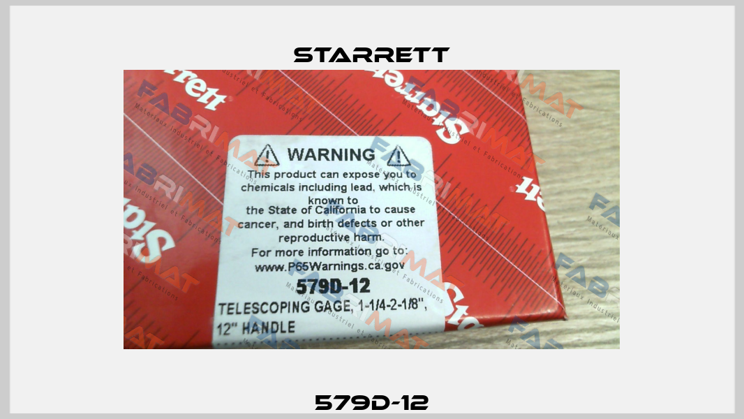 579D-12 Starrett