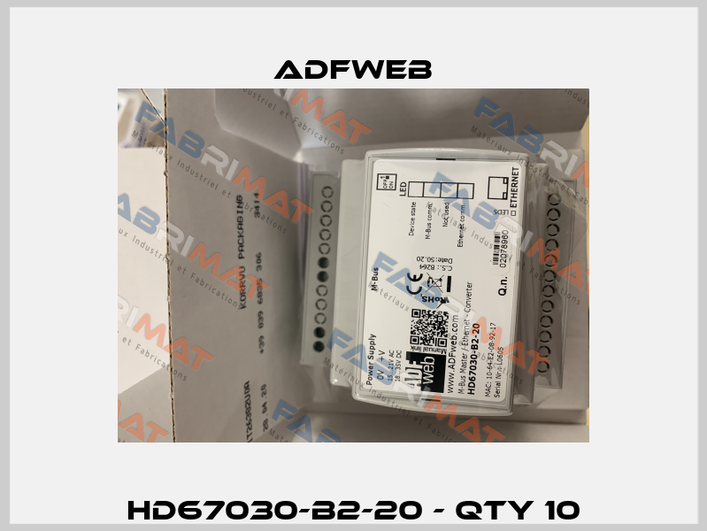 HD67030-B2-20 - Qty 10 ADFweb