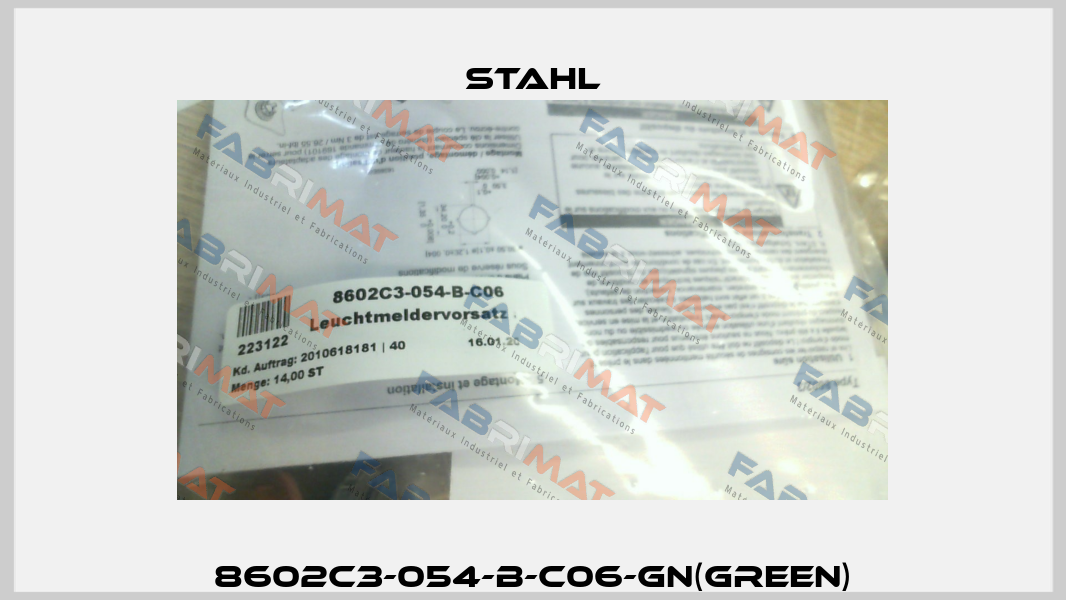 8602C3-054-B-C06-gn(Green) Stahl