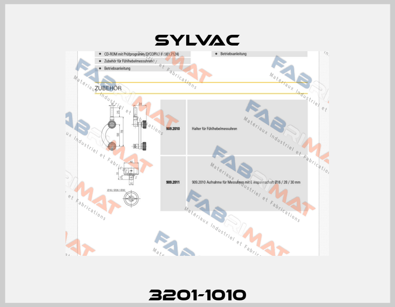 3201-1010 Sylvac