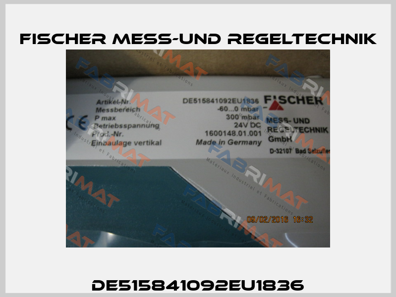 DE515841092EU1836 Fischer Mess Regeltechnik