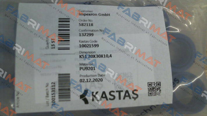 K51 20X30X10,4 Kastas Sealing