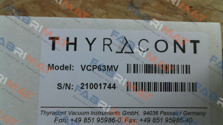 VCP63MV Thyracont