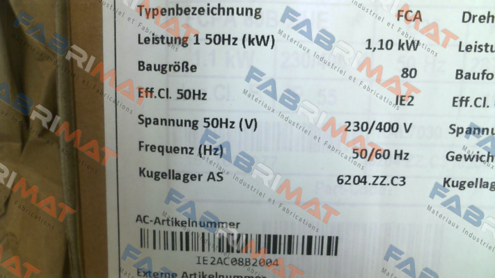 FCPA 80B-2/HE AC Motoren