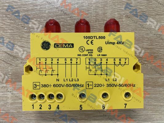 GEP105DTL500 obsolete, alternative  050DSL  ( brand Elfin ) Cema (General Electric)