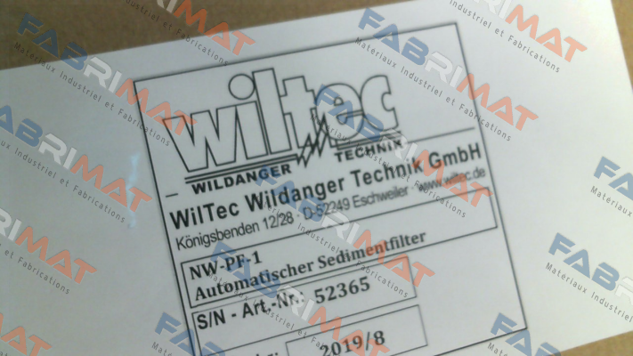 52365 Wiltec
