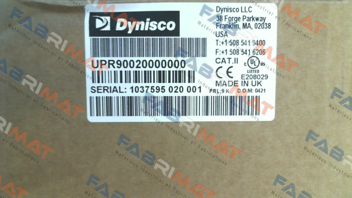 UPR900-20000000 Dynisco