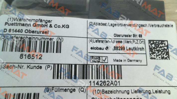 114262A01 Elobau