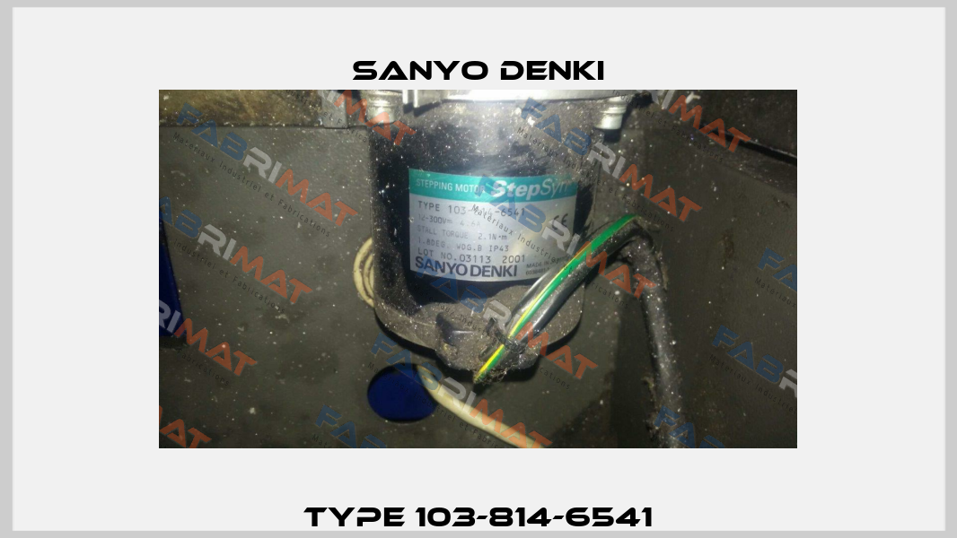 TYPE 103-814-6541 Sanyo Denki