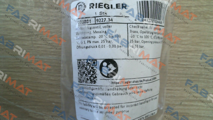 103884 / 9227.34 Riegler