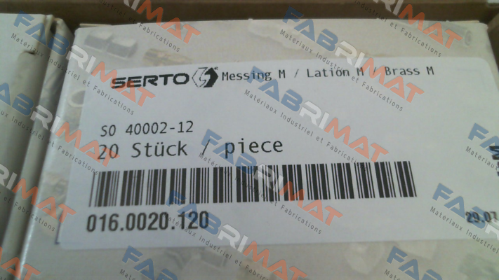 016.0020.120 / SO 40002-12 Serto