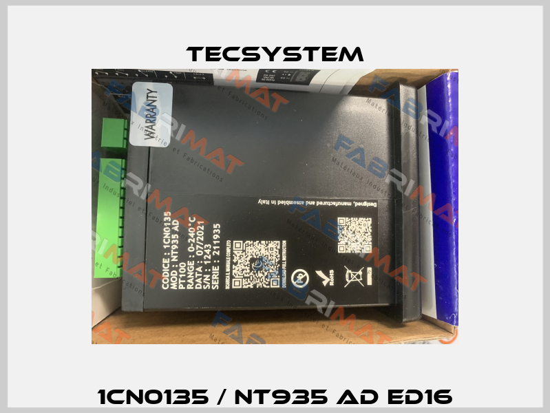 1CN0135 / NT935 AD ED16 Tecsystem