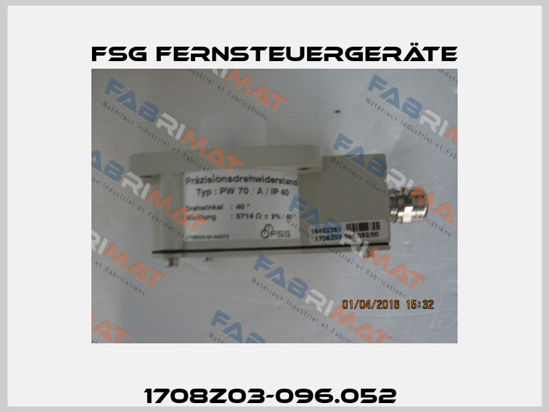 1708Z03-096.052  FSG Fernsteuergeräte