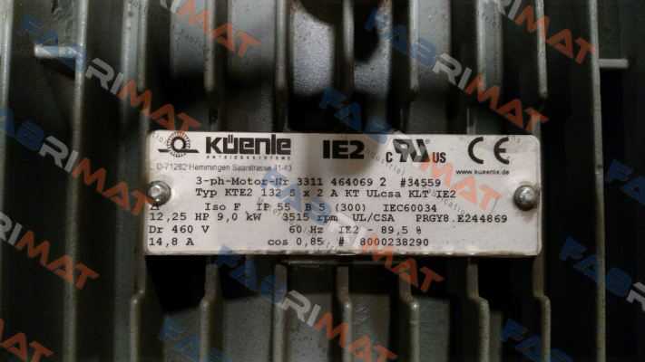 3311 464069 2 #34559 oem  Küenle