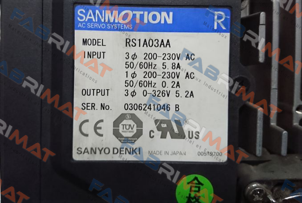 RS1A03 Sanyo Denki