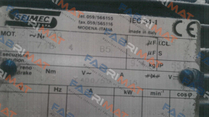 HBF 71B 4 230.400-50 B5 Seimec (Rossi)