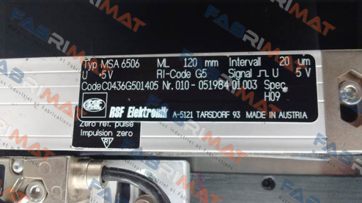 MSA 6506 obsolete, replacement MSA 650.63 Rsf Elektronik