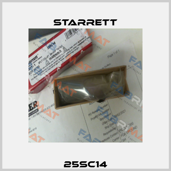 25SC14 Starrett