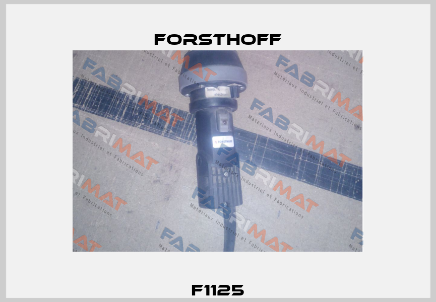 F1125 Forsthoff