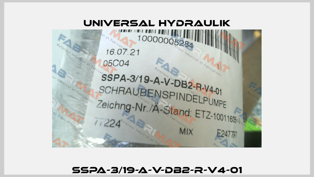 SSPA-3/19-A-V-DB2-R-V4-01 Universal Hydraulik