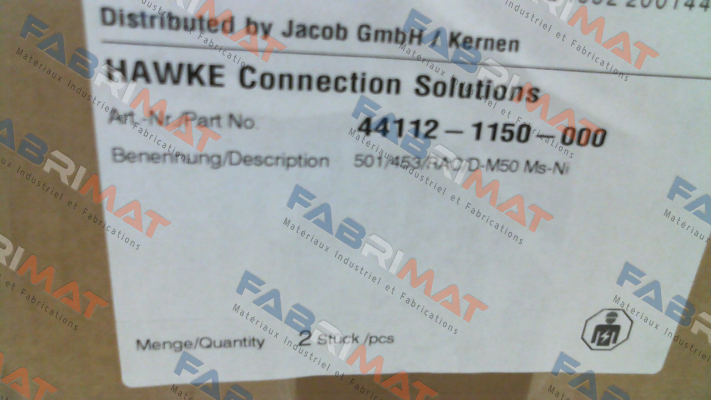 501/453/RAC/D/M50/NP Hawke