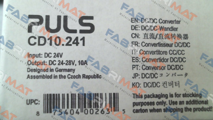 CD10.241 Puls