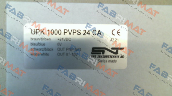 150035100 / UPK 1000 PVPS 24 CA Snt Sensortechnik