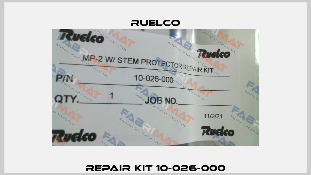 REPAIR KIT 10-026-000 Ruelco
