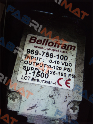 969-756-100 Bellofram