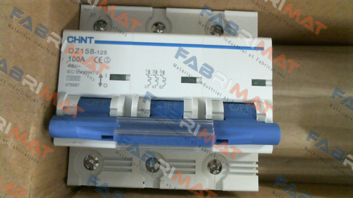 DZ 158-125 100A Chint