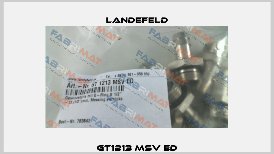 GT1213 MSV ED Landefeld