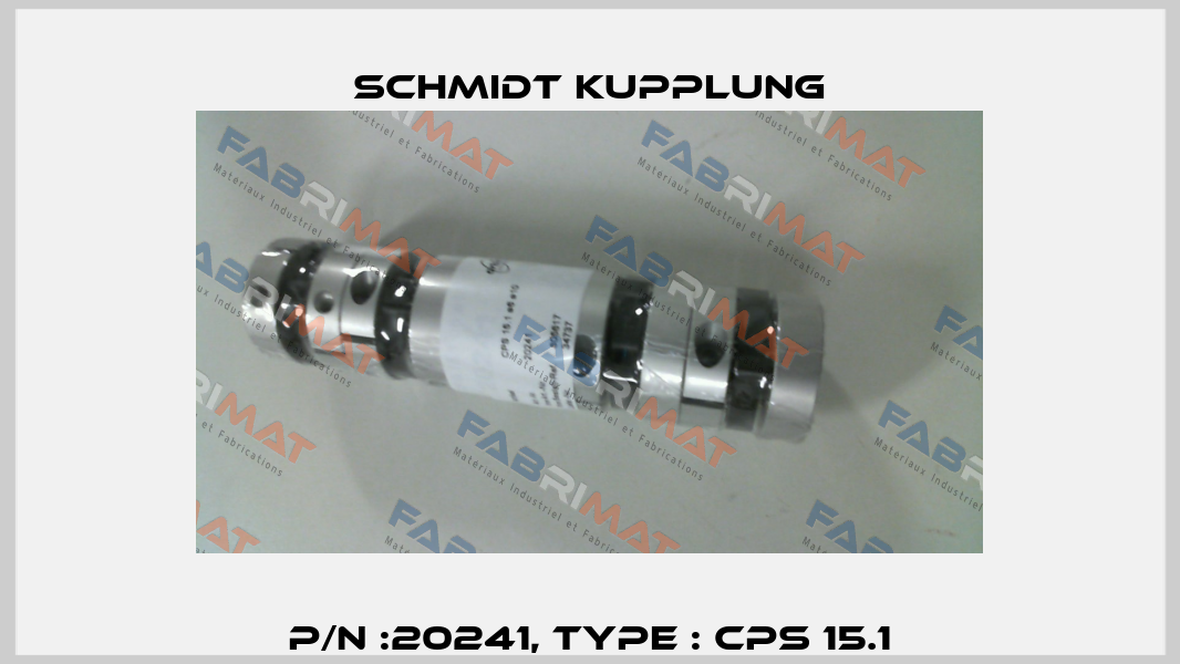 P/N :20241, Type : CPS 15.1 Schmidt Kupplung