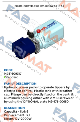 M14781609317 OMFB Hydraulic