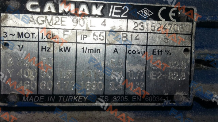 AGM2E-90L/4-(B14-S)  Gamak