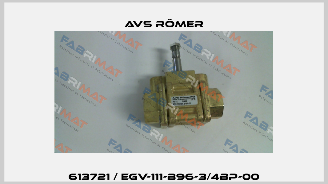 613721 / EGV-111-B96-3/4BP-00 Avs Römer