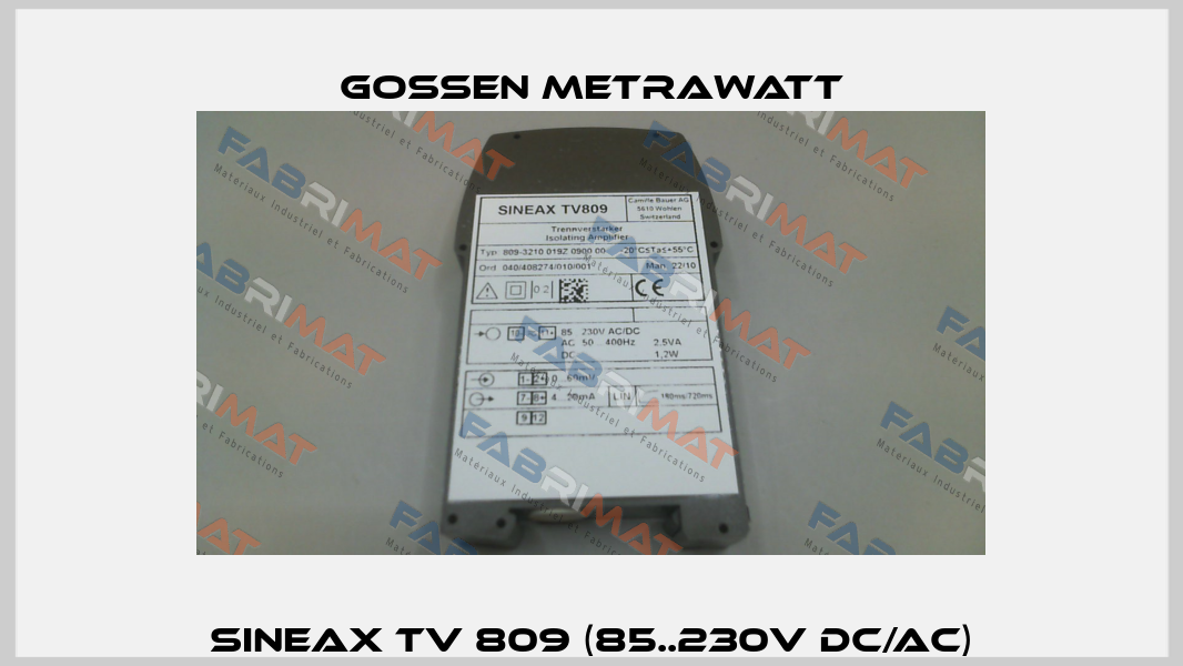 Sineax TV 809 (85..230V DC/AC) Gossen Metrawatt