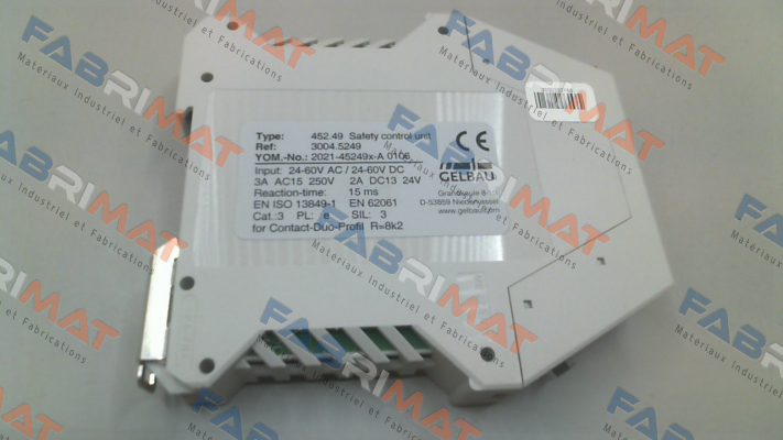 3004.5249 / 452.49, IP20, Gelbau