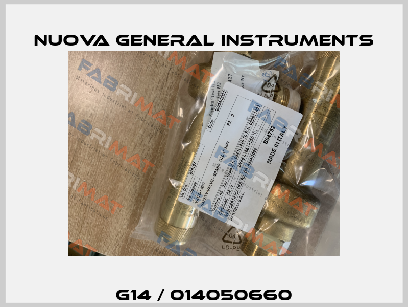 G14 / 014050660 Nuova General Instruments