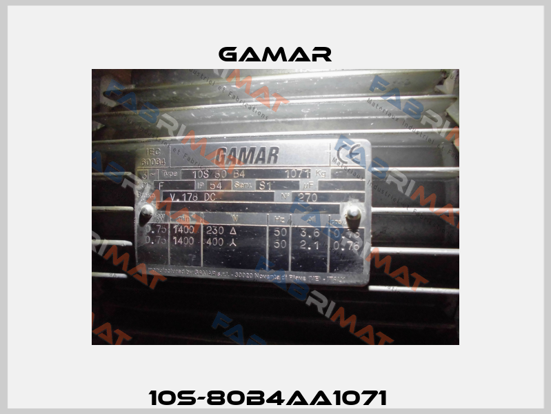 10S-80B4AA1071   Gamar