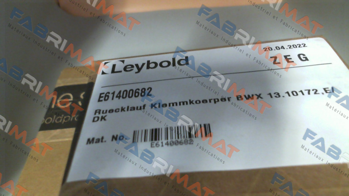 E61400682 Leybold