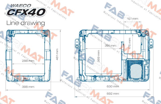 P/N: 9105304048 Type: CFX 40  Waeco