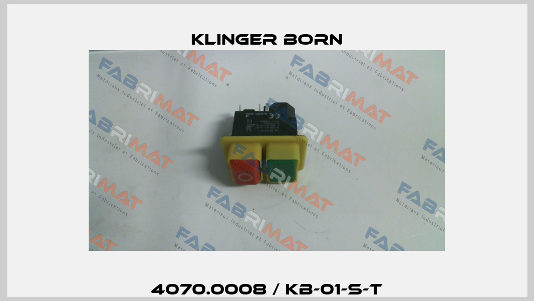 4070.0008 / KB-01-S-T Klinger Born