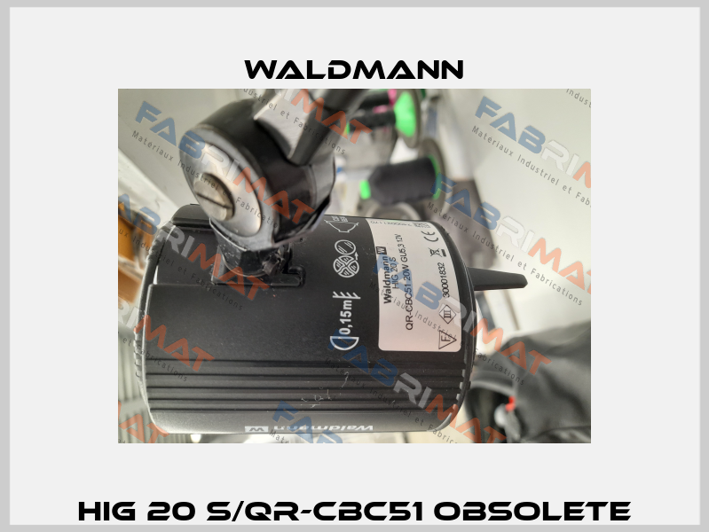 HIG 20 S/QR-CBC51 obsolete Waldmann