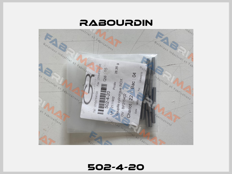 502-4-20 Rabourdin
