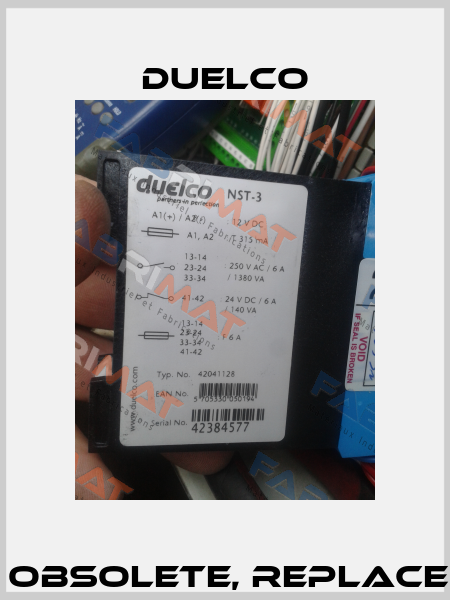 NST-3 12V DC obsolete, replaced by NST-3.2  DUELCO